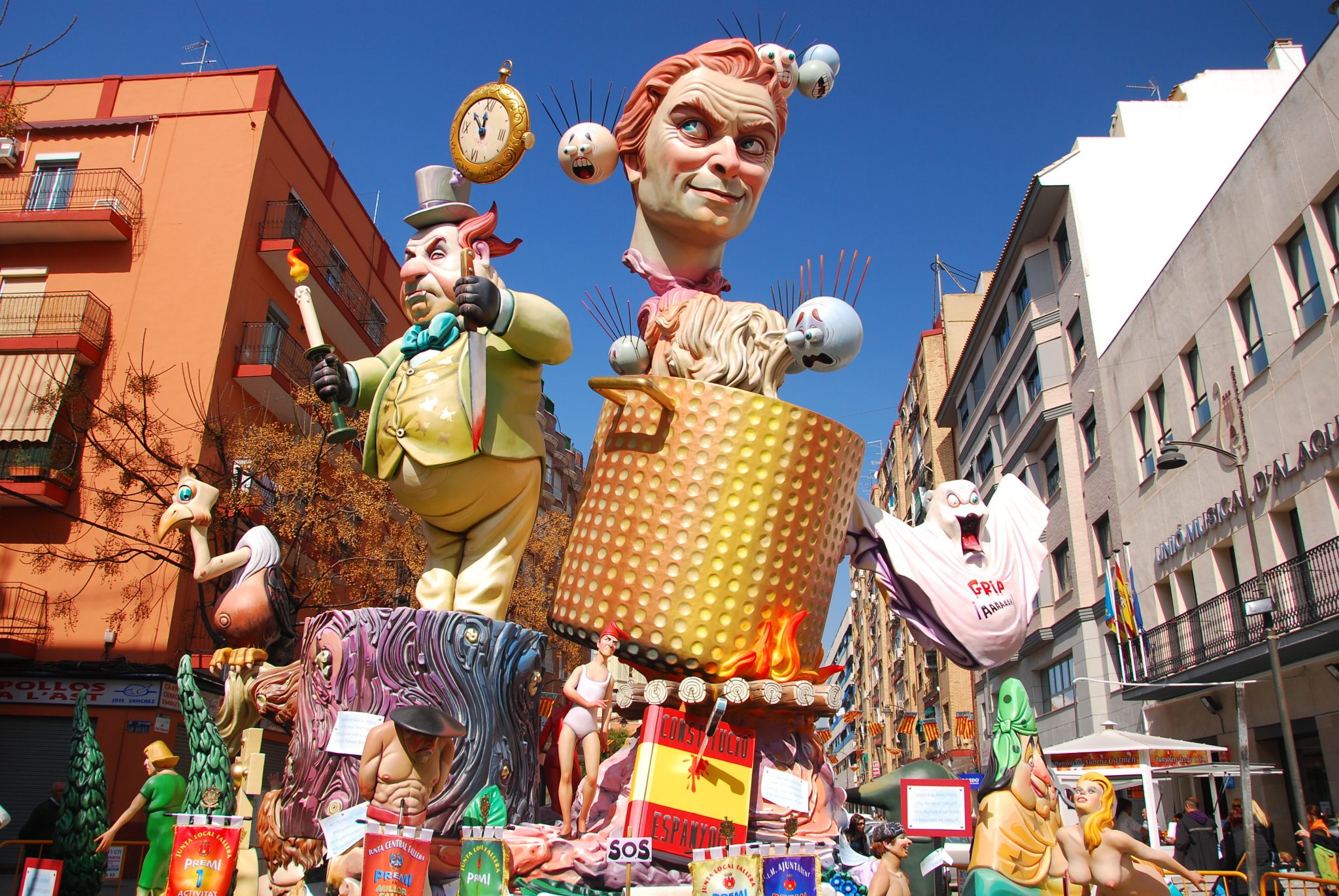 Fallas de valencia que se hace